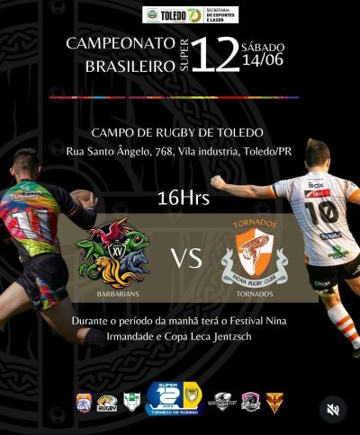 Imagem principal do artigo Super 12 põe fogo num final de semana com frente fria no Brasil.